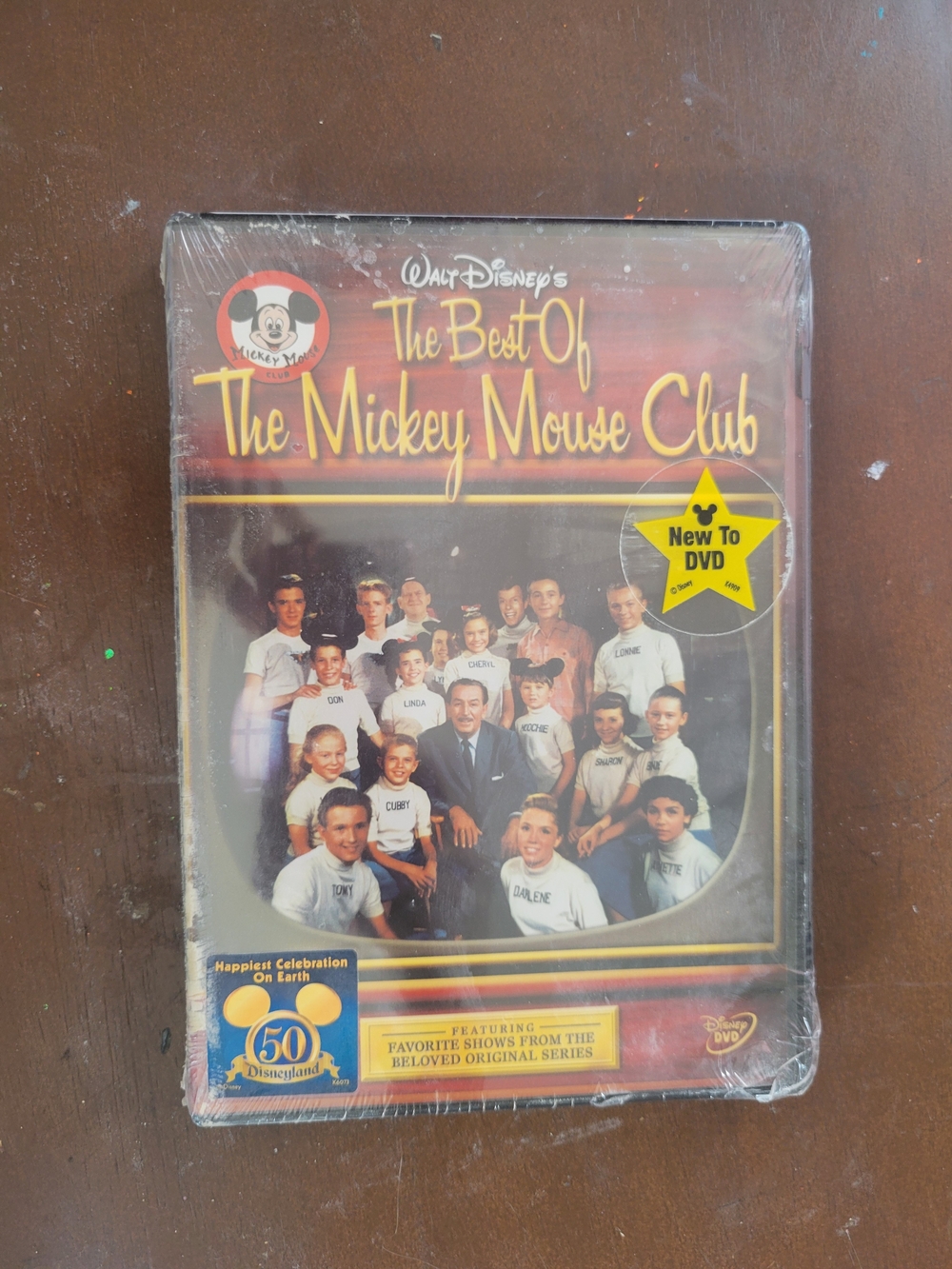 Walt Disney's The Best of The Mickey Mouse Club DVD - Red/Black